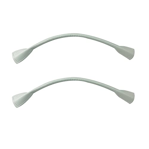 Morain 1 Paar 15 Zoll Handtasche Griffe Ersatz Lederband Für Lady Geldbeutel Handgefertigte Taschen Handtaschengurt Mit Löchern Ersatz Lederband von Morain