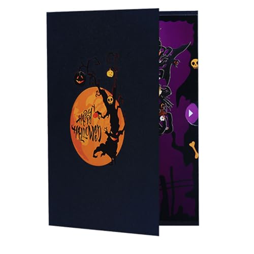 Morain 3D-Popup-Halloween-Grußkarte, zarte 3D-Kürbis-Vogelscheuchen, Halloween-Grußkarte für saisonale Party Morain 3D-Popup-Halloween-Grußkarte, zarte 3D-Kürbis-Vogelscheuchen, Halloween-Grußkarte für saisonale Party von Morain