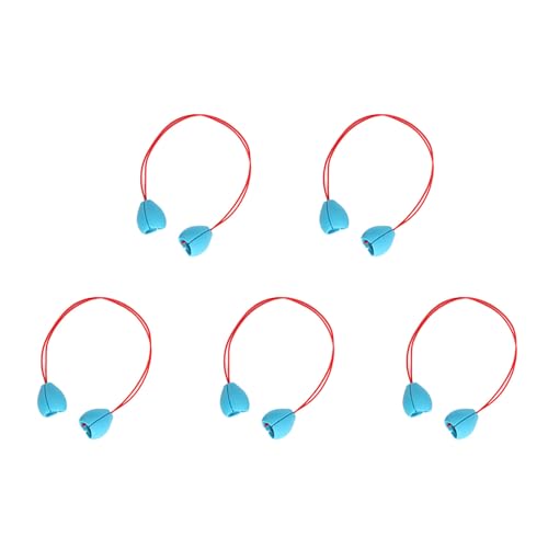 Morain 5pcs Blumenform Nadelspitze Stopper Häkel Hakenspitze Stopper Häkelnadelspitze Protektoren Zum Stricken Von Webennadelspitzen Protektor von Morain