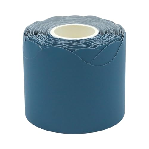 Morain Bunte Klassenzimmer-Bordüren für Pinnwand, Pastell-Pinnwand-Bordüre, gewellte Pinnwand-Bordüre von Morain