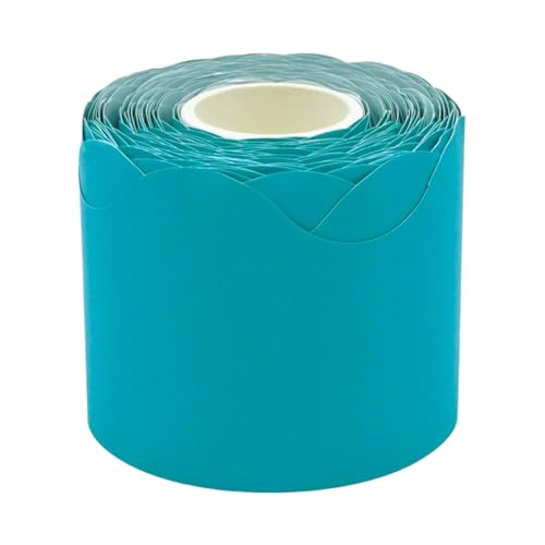 Morain Bunte Klassenzimmer-Bordüren für Pinnwand, Pastell-Pinnwand-Bordüre, gewellte Pinnwand-Bordüre von Morain