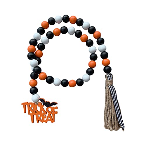 Morain Halloween-Holzperlen, Quasten, Kranz, Wandbehang, Dekoration, Büro, Klassenzimmer, Familie, Restaurant, Geschäft, Zuhause, Ornamente, Quasten, Wandbehang Morain Halloween-Holzperlen, Quasten, Kranz, Wandbehang, Dekoration, Büro, Klassenzimmer, Familie, Restaurant, Geschäft, Zuhause, Ornamente, Quasten, Wandbehang von Morain