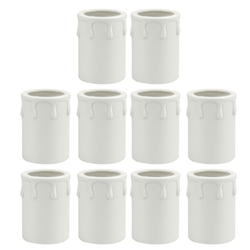 Morain Kronleuchter Kerzenhülse 10/20 Pack 44x60mm Plastik Kerzenhöhle Deckblöcke Für Klassische Europäische Stile Leuchte Kerzenhülsenschutzschutz Morain Kronleuchter Kerzenhülse 10/20 Pack 44x60mm Plastik Kerzenhöhle Deckblöcke Für Klassische Europäische Stile Leuchte Kerzenhülsenschutzschutz von Morain