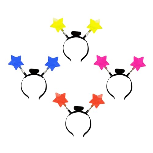 Morain New Year Star Fashion Head Hoop Festive Hair Ornament Versatile Styling Tool For Children Adults Photo Props Glowing Party Accessories Morain New Year Star Fashion Head Hoop Festive Hair Ornament Versatile Styling Tool For Children Adults Photo Props Glowing Party Accessories von Morain