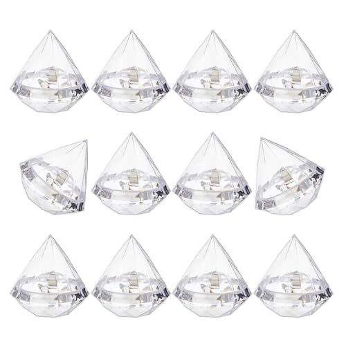 Morain Sparkling Diamonds Party-Leckerei-Boxen, Mehrzweck-Diamanten, Süßigkeiten-Etui für Schmuck und Süßigkeiten, unverzichtbare Party-Dekorationen von Morain