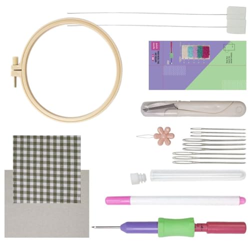Morain Stanznadelsticker Set Mit Stickrahmen Stickerei Stickstofftuch Stricknadel Und Accessoires Stickmuster Stickerei Morain Stanznadelsticker Set Mit Stickrahmen Stickerei Stickstofftuch Stricknadel Und Accessoires Stickmuster Stickerei von Morain