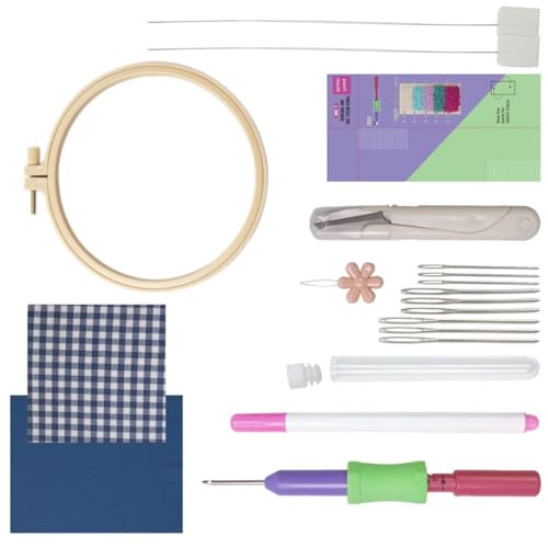 Morain Stanznadelsticker Set Mit Stickrahmen Stickerei Stickstofftuch Stricknadel Und Accessoires Stickmuster Stickerei Morain Stanznadelsticker Set Mit Stickrahmen Stickerei Stickstofftuch Stricknadel Und Accessoires Stickmuster Stickerei von Morain