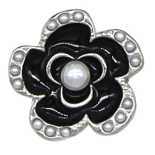 Morain Strass-Blumenhemd-Knopf-Abdeckungen für Manschettenknöpfe, rostbeständig, Hemdknopf-Dekoration, Manschettenknöpfe, Ersatz Morain Strass-Blumenhemd-Knopf-Abdeckungen für Manschettenknöpfe, rostbeständig, Hemdknopf-Dekoration, Manschettenknöpfe, Ersatz von Morain