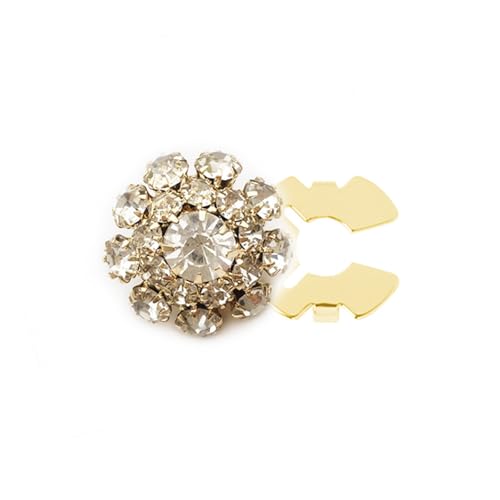Morain Strass-Knopfabdeckungen, dekorative Knopfverzierung, Knopf, Blume, Knopfabdeckungen für Schmuckhandwerk Morain Strass-Knopfabdeckungen, dekorative Knopfverzierung, Knopf, Blume, Knopfabdeckungen für Schmuckhandwerk von Morain