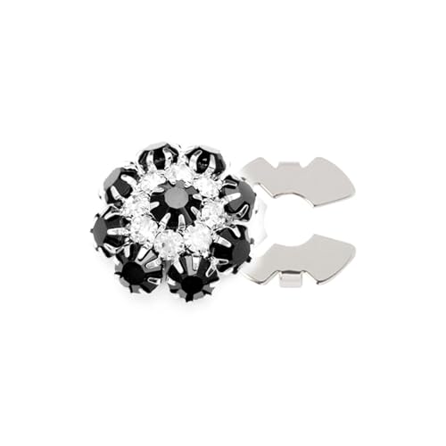 Morain Strass-Knopfabdeckungen, dekorative Knopfverzierung, Knopf, Blume, Knopfabdeckungen für Schmuckhandwerk von Morain