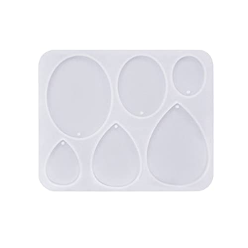 Multiple Stile Ohrringe Silikonform Für Epoxidharz Ornament Anhänger Schlüsselbundschmuck Die Runde Ovale Ohrringformen Für Harzguss Machen von Morain