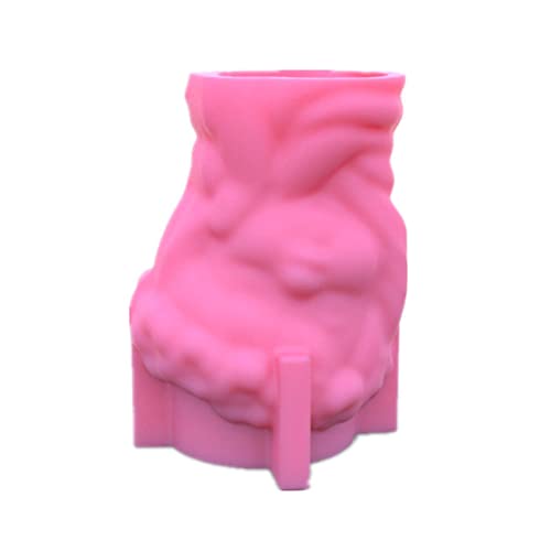 Niedliche Kranzmädchen Blumenpot Epoxidharz Schimmel Gips Kerze Beton Gips Silikonform Home Decorations Gusswerkzeuge Formen Für Harz von Morain