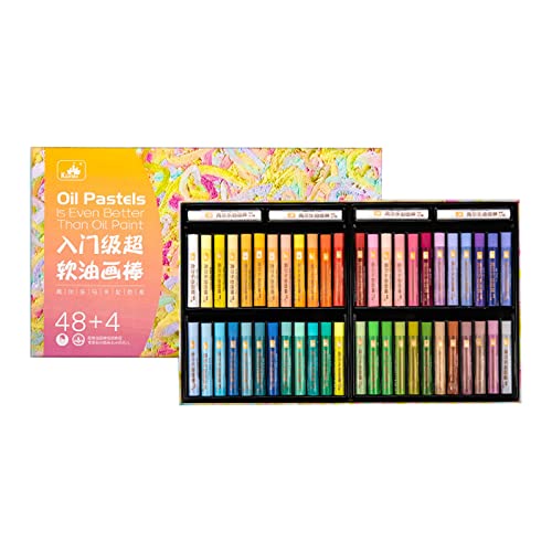 Öl-Pastell-Sets, Malerei, Ölpastell, weiche Zeichnen, Kunststäbchen-Set, waschbare Pastellkreide, 24/36/48 Farben Öl-Pastell-Sets, Malerei, Ölpastell, weiche Zeichnen, Kunststäbchen-Set, waschbare Pastellkreide, 24/36/48 Farben von Morain