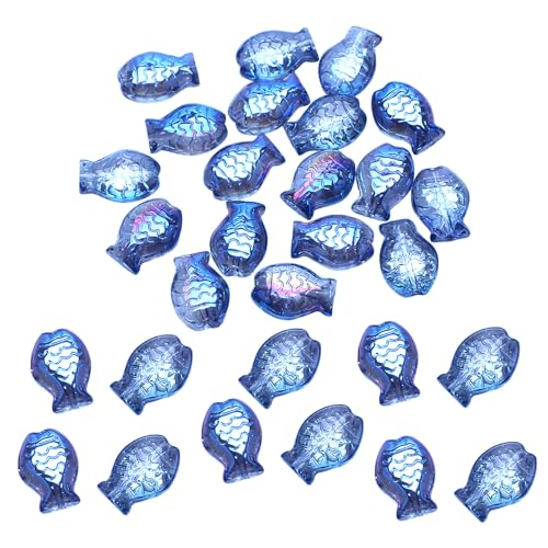 Packung Von 30 Farbenfrohen Glasperlen Handgefertigtes Schmuckzubehör Fischform Glasperlen Handgefertigtes Perlensatz Für Schmuck Set Für Schmuck Packung Von 30 Farbenfrohen Glasperlen Handgefertigtes Schmuckzubehör Fischform Glasperlen Handgefertigtes Perlensatz Für Schmuck Set Für Schmuck von Morain