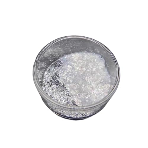 Perlmutt-Glitzerpulver, vielseitig für Dekorationen, Schmuckherstellung, hochpigmentierte Mica-Materialien, 3 cm Basis, tragbare Design-Flasche für künstlerische Kreationen, 1 Flasche von Morain