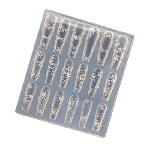 Praktische Robuste Silikonform Für Nägel Kunst Mit Schmetterling Und Blumenentwürfen Tragbar Für Handwerksliebhaber Täglich Nägele Designs Accessoires Praktische Robuste Silikonform Für Nägel Kunst Mit Schmetterling Und Blumenentwürfen Tragbar Für Handwerksliebhaber Täglich Nägele Designs Accessoires von Morain