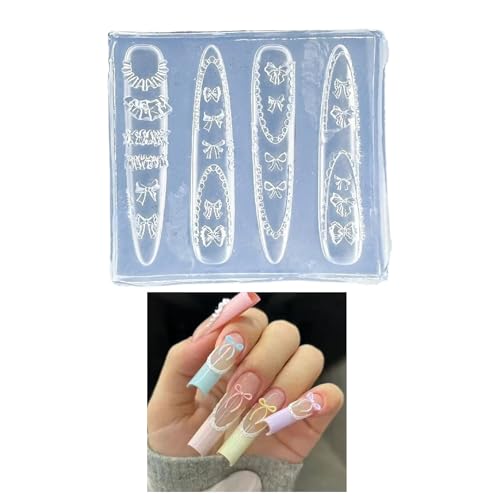 Professionelle Silikonnägel Kunstvorlagen Bowknot Formen Nägel Kunstform Für Harzschmuck Die Lieferungen Weiche Silikonnagelvorlage Machen Professionelle Silikonnägel Kunstvorlagen Bowknot Formen Nägel Kunstform Für Harzschmuck Die Lieferungen Weiche Silikonnagelvorlage Machen von Morain