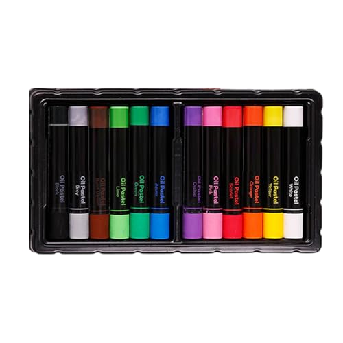 Professionelles Ölkreide-Set, 12/24/36/48, weiche Ölkreiden, Pastellkreiden, Künstler, Kunstbedarf für Kinder, Kunst, Malen, Skizzieren, Malstäbchen von Morain