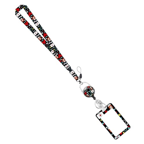 Retractable Lanyard Badge Holder Heavy Duty Carabiner Badge Reel Identity Kartenhalter Mit Einziehbarer Abzeichenrollenclip Retractable Lanyard Badge Holder Heavy Duty Carabiner Badge Reel Identity Kartenhalter Mit Einziehbarer Abzeichenrollenclip von Morain