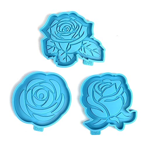 Set Von 3 Silikonharzformen Harz Tasse Schimmelpilze Formen Rosenblüten Geformt Für Epoxidharzgusshandwerk Set Von 3 Silikonharzformen Harz Tasse Schimmelpilze Formen Rosenblüten Geformt Für Epoxidharzgusshandwerk von Morain