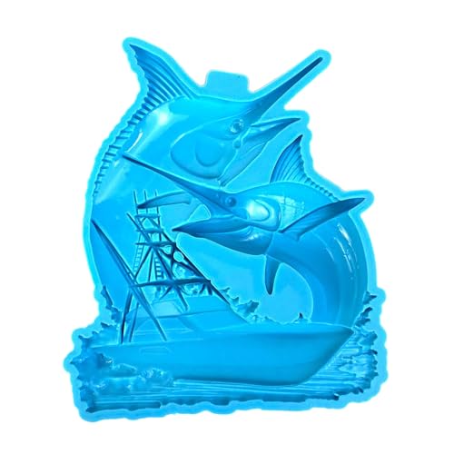 Silikon Epoxidharz Fisch Schimmel Tisch Dekorationen Silikonhandwerk Formschwertfisch Ornamente Schimmel Für Harzhandwerk Silikon Epoxidharz Fisch Schimmel Tisch Dekorationen Silikonhandwerk Formschwertfisch Ornamente Schimmel Für Harzhandwerk von Morain