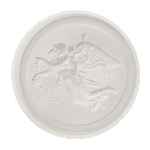 Silikon Relief Tablett Schimmelpilze Geprägte Platte Silikonform Für Gips Duft Kerzenherstellung Harzhilfsschale Form von Morain