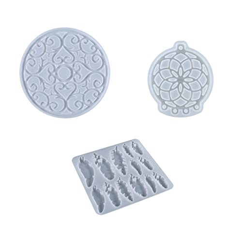 Silikonform Für Epoxidharz Hängeband Feder Anhänger Anhänger Ornament Making Formenharzhandwerkstecke Silikonform Für Epoxidharz Hängeband Feder Anhänger Anhänger Ornament Making Formenharzhandwerkstecke von Morain
