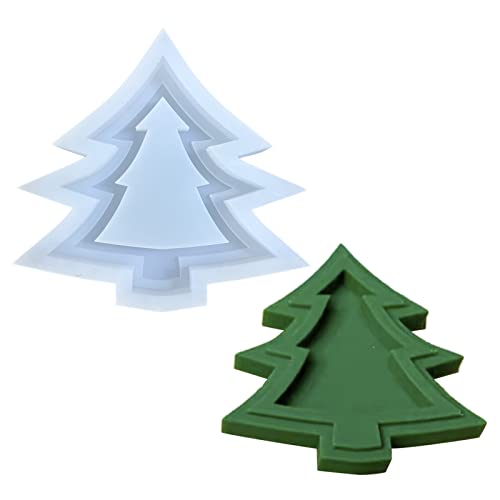 Silikonform für Weihnachtsbaum, Kunstharz, Epoxid-Streuer für Schmuckherstellung, Anhänger-Set, Buchstaben, quadratisch, rechteckig Silikonform für Weihnachtsbaum, Kunstharz, Epoxid-Streuer für Schmuckherstellung, Anhänger-Set, Buchstaben, quadratisch, rechteckig von Morain