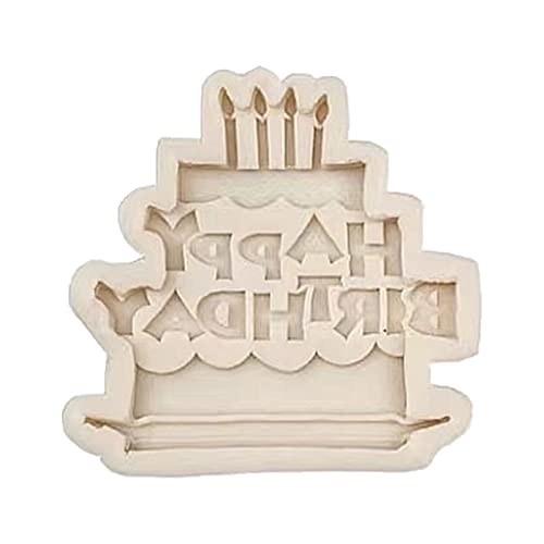 Silikonformen "Happy Birthday", flexibel, lebensmittelecht, Ton, Harz, Keramik, Süßigkeiten, Fondant, Süßigkeiten, Schokolade, Seife, Silikonformen zum Backen, Epoxidharz, Backen, Kuchen, Gießen Silikonformen "Happy Birthday", flexibel, lebensmittelecht, Ton, Harz, Keramik, Süßigkeiten, Fondant, Süßigkeiten, Schokolade, Seife, Silikonformen zum Backen, Epoxidharz, Backen, Kuchen, Gießen von Morain