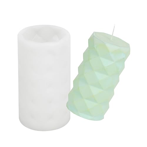 Silikonformen Harz Crafting Formen Kerzenherstellung Formen Zylindermuster Kreatives Handwerk Handherstellungsmittelzubehör Silikonformen Harz Crafting Formen Kerzenherstellung Formen Zylindermuster Kreatives Handwerk Handherstellungsmittelzubehör von Morain