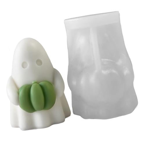 Silikonformen mit Halloween-Motiv für Epoxidharz, Duftseife, Schokolade, Urlaubsdekoration, Silikonformen von Morain