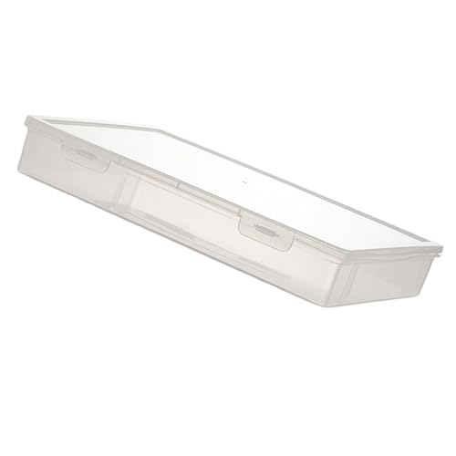 Stapelbare Dokumentenmappe, wasserabweisend, Datei-Organizer, transparente Aufbewahrungsbox für Akten, Notizbuch, Dokumente, Zertifikate, platzsparend, Schreibtisch-Organizer-Tablett von Morain