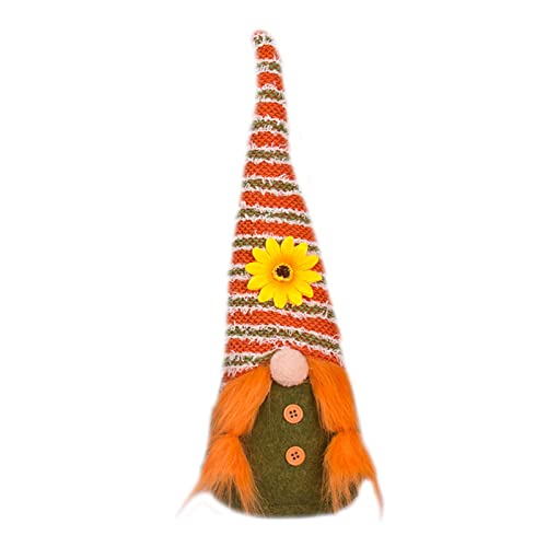 Thanksgiving-Plüsch für Puppe, Herbst, Tomte, handgefertigt, schwedisches Plüsch, Thanksgiving-Dekoration für Einweihungsdekorationen im Freien von Morain