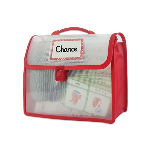 Tragbare Aktenaufbewahrungstasche, transparentes Etikettenfenster, Handbuchtasche, 31 x 5,5 x 23 cm, transparente Dokumententasche für Studenten, Lehrer, transparente Hülle, Papierbox Tragbare Aktenaufbewahrungstasche, transparentes Etikettenfenster, Handbuchtasche, 31 x 5,5 x 23 cm, transparente Dokumententasche für Studenten, Lehrer, transparente Hülle, Papierbox von Morain