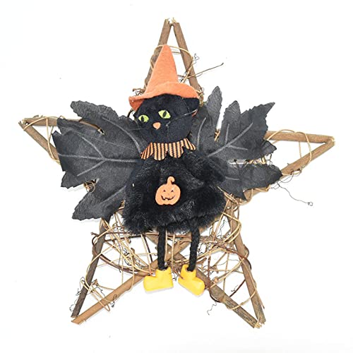 Türhänger Halloween für kreative Rebendekoration Requisiten Festival Wandbehang Girlande Party Heimbedarf Weinrebe Stern Dekorationen für Party Türhänger Halloween für kreative Rebendekoration Requisiten Festival Wandbehang Girlande Party Heimbedarf Weinrebe Stern Dekorationen für Party von Morain
