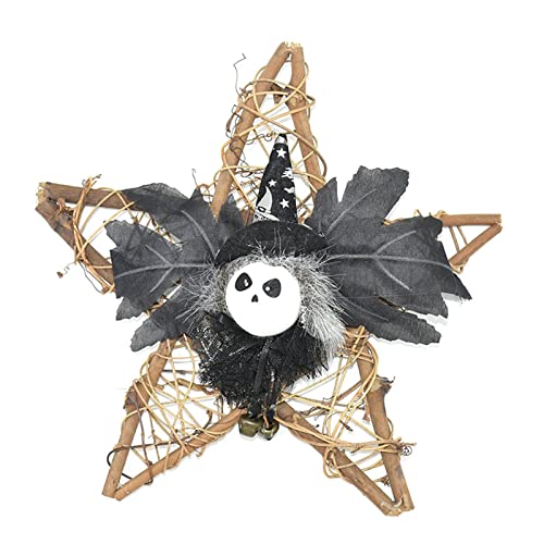 Türhänger Halloween für kreative Rebendekoration Requisiten Festival Wandbehang Girlande Party Heimbedarf Weinrebe Stern Dekorationen für Party Türhänger Halloween für kreative Rebendekoration Requisiten Festival Wandbehang Girlande Party Heimbedarf Weinrebe Stern Dekorationen für Party von Morain