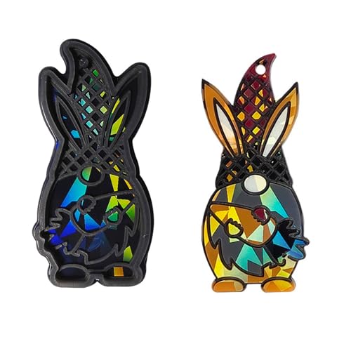 Vielseitig Gnomförmige Form Resuzierbares Silikongussform Osterthema Schlüsselketten Ornamentsformen Für Enthusiast von Morain