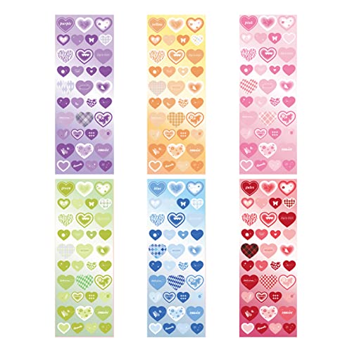 Washi-Sticker, Handkontoaufkleber, Cartoon-Aufkleber, dekoratives Papier, Journaling-Zubehör, Washi-Sticker, Cartoon-Aufkleber, Handkontojournaling-Zubehör von Morain