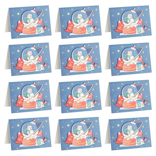 Weihnachtskarten, Winterurlaub, 9,1 x 12,7 cm, Weihnachtsgruß für Familie, Freunde, Neujahrskarten, 30 Stück Weihnachtskarten, Winterurlaub, 9,1 x 12,7 cm, Weihnachtsgruß für Familie, Freunde, Neujahrskarten, 30 Stück von Morain