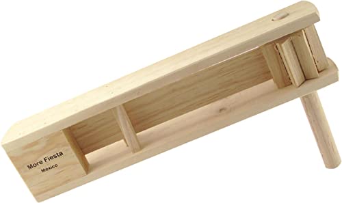 Großer Matraca Geräuschmacher aus Holz, 38,1 cm lange Ratsche Großer Matraca Geräuschmacher aus Holz, 38,1 cm lange Ratsche von MoreFiesta