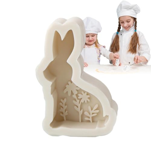 Osterhasen-Formen aus Silikon | Harzguss-Silikonformen für Schreibtischdekoration | Bastelharzformen, vielseitige, flexible Schreibtischdekoration für Kuchendekoration, Kerzenwachs Osterhasen-Formen aus Silikon | Harzguss-Silikonformen für Schreibtischdekoration | Bastelharzformen, vielseitige, flexible Schreibtischdekoration für Kuchendekoration, Kerzenwachs von Moreeulsi