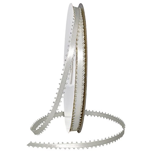 Morex Ribbon 054 Picot Band, 100% Polyester, weiß, 3/16" x 40 yd, 36 Meter Morex Ribbon 054 Picot Band, 100% Polyester, weiß, 3/16" x 40 yd, 36 Meter von Morex Ribbon