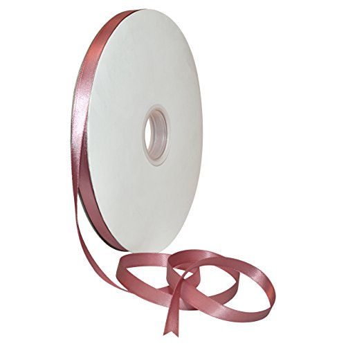 Morex Ribbon 08809/00-165 Doppelseitiges Satinband, 0,95 cm x 91,4 m, rosé-mauvefarbenes Band für Geschenkverpackungen, Geschenkkarten, Satinkleid, Seidenbänder zum Basteln, Hochzeitsgeschenke Morex Ribbon 08809/00-165 Doppelseitiges Satinband, 0,95 cm x 91,4 m, rosé-mauvefarbenes Band für Geschenkverpackungen, Geschenkkarten, Satinkleid, Seidenbänder zum Basteln, Hochzeitsgeschenke von Morex Ribbon