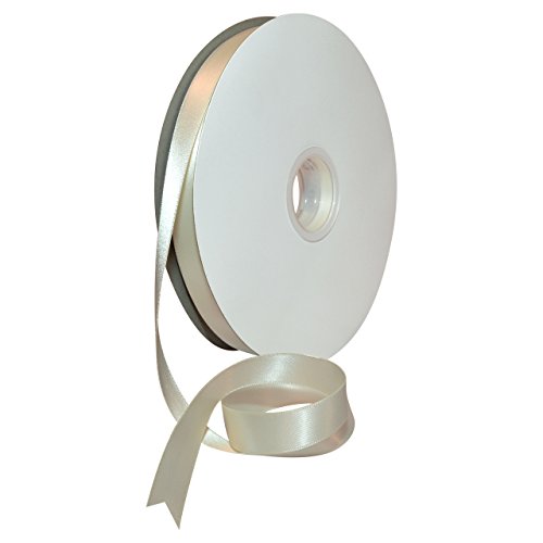 Morex Ribbon 08816/00-028 Doppelseitiges Satinband, 1,6 cm x 91,4 m, antikweißes Band für Geschenkverpackungen, Geschenkkarten, Satinkleid, Seidenbänder zum Basteln, Hochzeitsgeschenke Morex Ribbon 08816/00-028 Doppelseitiges Satinband, 1,6 cm x 91,4 m, antikweißes Band für Geschenkverpackungen, Geschenkkarten, Satinkleid, Seidenbänder zum Basteln, Hochzeitsgeschenke von Morex Ribbon