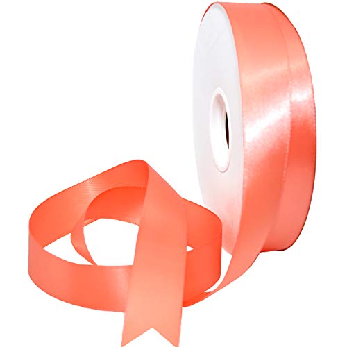 Morex Ribbon 08822/50-238 Double Face Satin Band, Polyester, hell korallenfarben, 7/8" x 50 Yd Morex Ribbon 08822/50-238 Double Face Satin Band, Polyester, hell korallenfarben, 7/8" x 50 Yd von Morex Ribbon