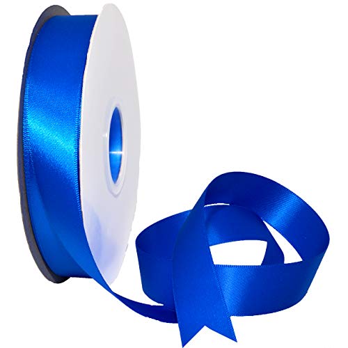 Morex Ribbon 08822/50-352 Doppelseitiges Satinband, 2,2 cm x 45,7 m, elektroblaues Band für Geschenkverpackungen, Geschenkkarten, Satinkleid, Seidenbänder zum Basteln, Hochzeitsgeschenke Morex Ribbon 08822/50-352 Doppelseitiges Satinband, 2,2 cm x 45,7 m, elektroblaues Band für Geschenkverpackungen, Geschenkkarten, Satinkleid, Seidenbänder zum Basteln, Hochzeitsgeschenke von Morex Ribbon