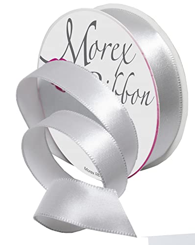 Morex Ribbon 09603/10-631 Satin mit Draht Schleifenband, silber, 5/8 inch by 10 yards, 9 Meter Morex Ribbon 09603/10-631 Satin mit Draht Schleifenband, silber, 5/8 inch by 10 yards, 9 Meter von Morex Ribbon