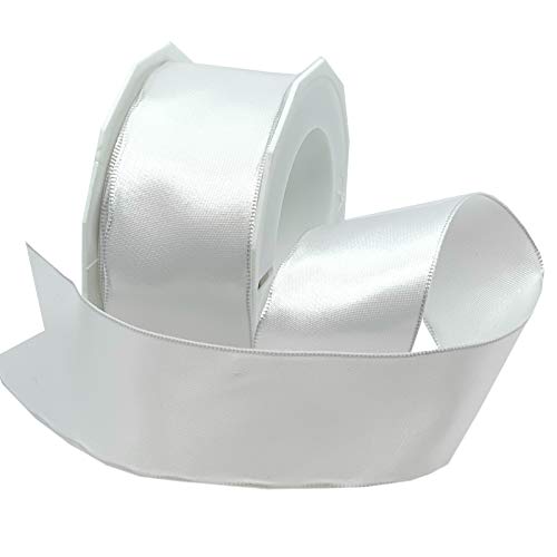 Morex Ribbon 09609/10-601 Satin mit Draht Band, Polyester, Weiß, 1-1/2 inch by 10 yards, 9 Meter Morex Ribbon 09609/10-601 Satin mit Draht Band, Polyester, Weiß, 1-1/2 inch by 10 yards, 9 Meter von Morex Ribbon