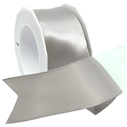 Morex Ribbon 09609/10-631 Satin mit Draht Band, Polyester, silber, 1-1/2 inch by 10 yards, 9 Meter Morex Ribbon 09609/10-631 Satin mit Draht Band, Polyester, silber, 1-1/2 inch by 10 yards, 9 Meter von Morex Ribbon