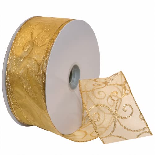 Morex Ribbon # 7416 Garten, 6,3 cm x 45,7 m, grün von Morex Ribbon